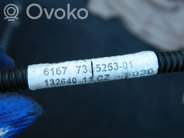 7305253 BMW 5 F10 F11 Wąż / Przewód spryskiwacza lampy przedniej, 65.00 ...