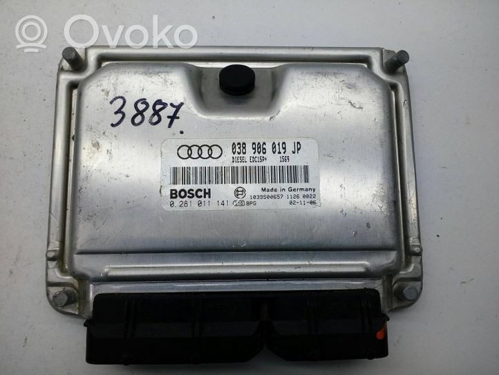 Audi A4 S4 B6 8E 8H Calculateur moteur ECU 038906019JP