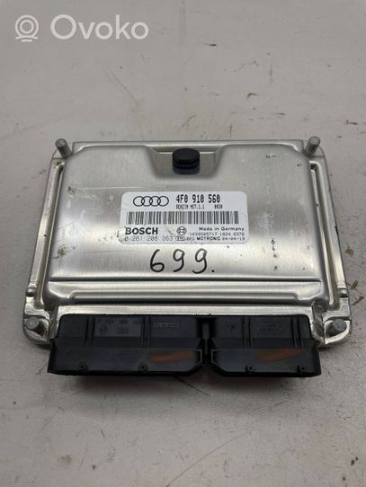 Audi A6 S6 C6 4F Sterownik / Moduł ECU 4f0910560