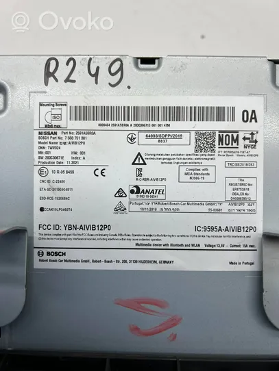 Nissan Leaf I (ZE0) Unité principale radio / CD / DVD / GPS 2591A5SR0A