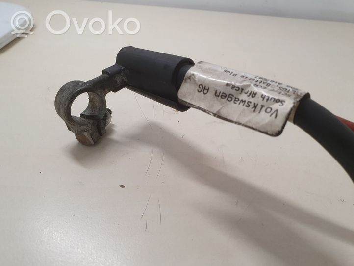 Volkswagen PASSAT B6 Câble de batterie positif 1K0971228L