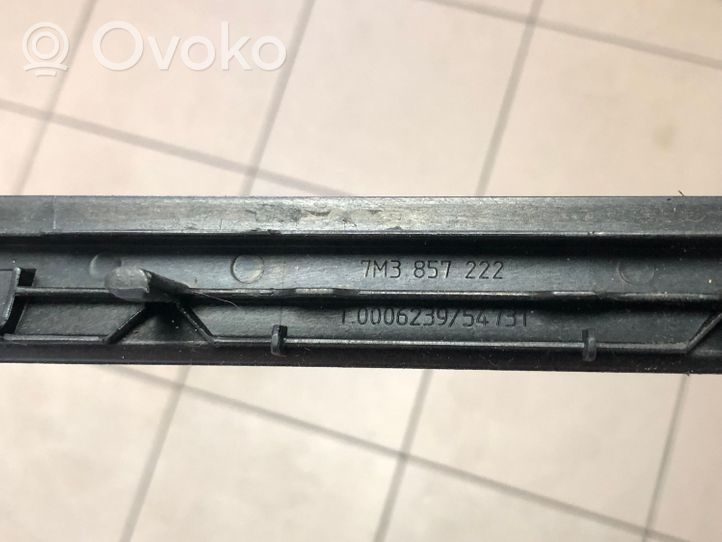 Volkswagen Sharan Ramka schowka deski rozdzielczej 7M3857222