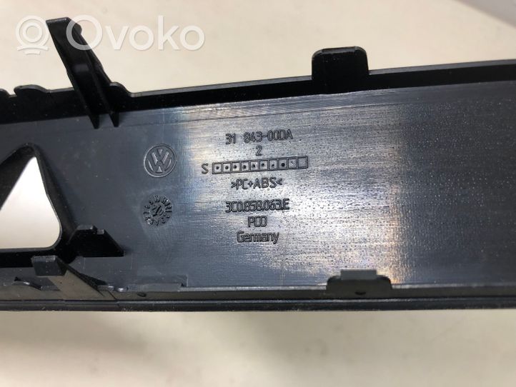 Volkswagen PASSAT B6 Dekoratyvinė apdailos juostelė 3C0858063E