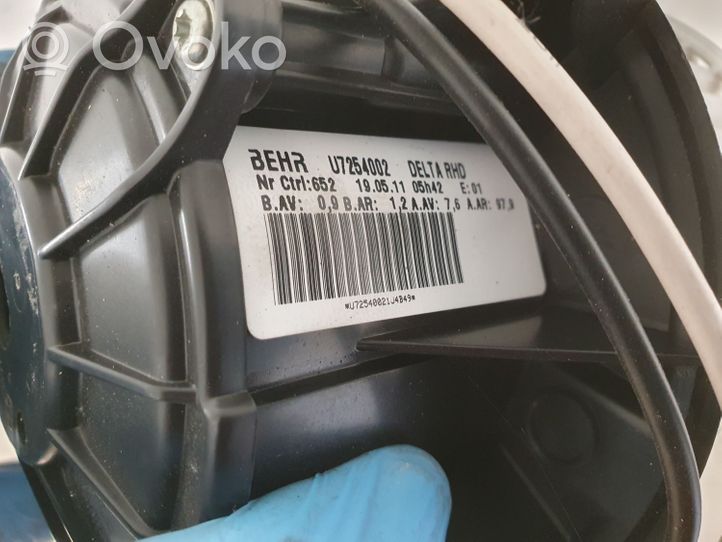 Opel Astra J Soplador/ventilador calefacción 25020139