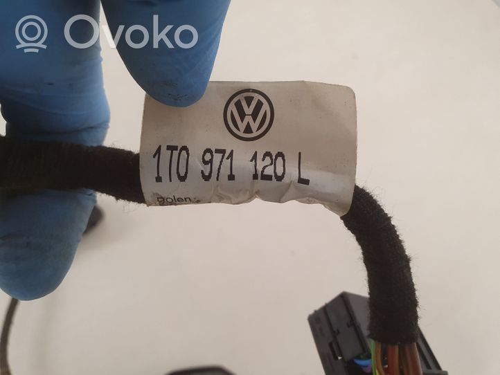 Volkswagen Touran I Wiązka przewodów drzwi przednich 1T0971120L