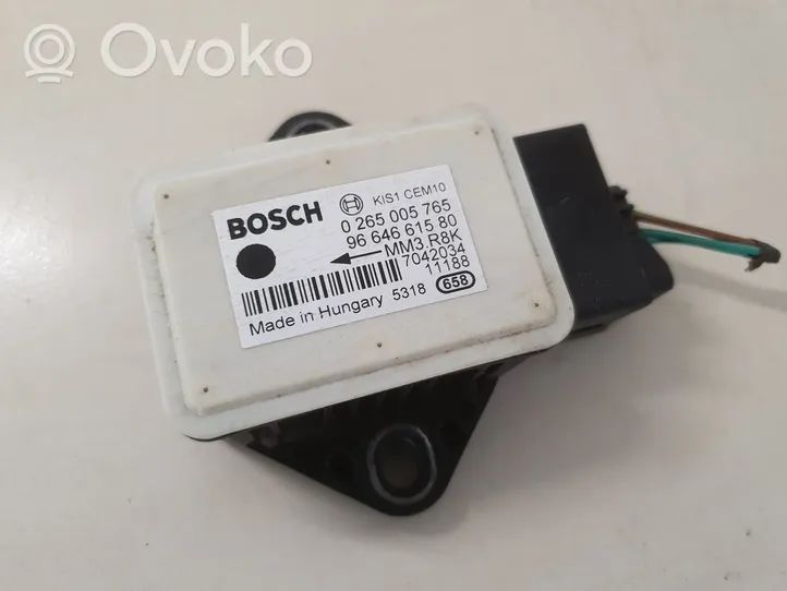 Peugeot 508 ESP acceleration yaw rate sensor 9664661580