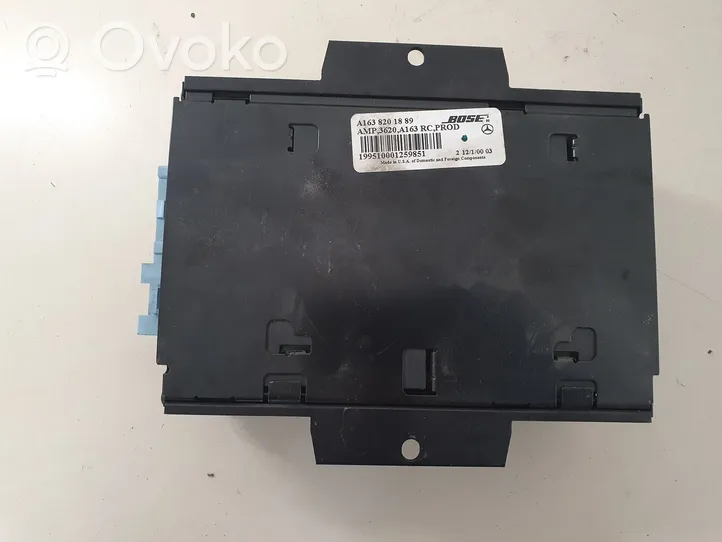 Mercedes-Benz ML W163 Amplificatore A1638201889