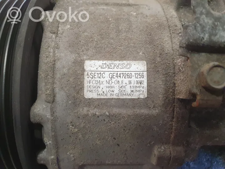 Toyota Auris 150 Kompresor / Sprężarka klimatyzacji A/C GE4472601256