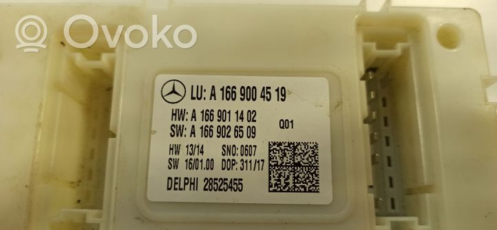 Mercedes-Benz GLE (W166 - C292) Jednostka sterowania SAM A1669004519