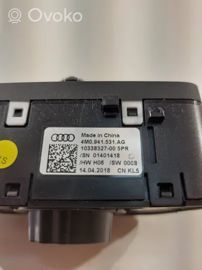 Audi A4 S4 B9 Przełącznik świateł 4M0941531AG