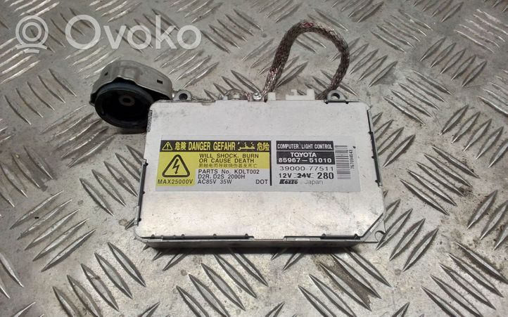 Lexus RX 300 Ajovalojen virranrajoitinmoduuli Xenon 8596751010