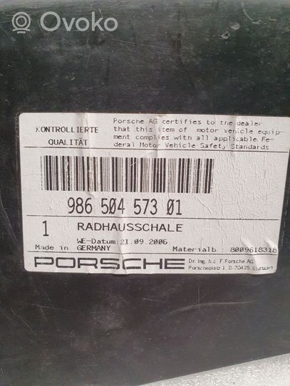 Porsche Boxster 986 Rivestimento paraspruzzi parafango posteriore 98650457301