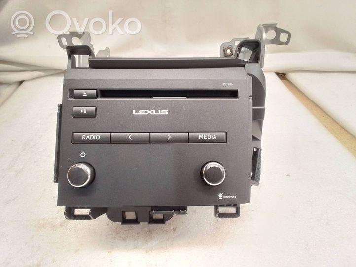 Lexus CT 200H Radio/CD/DVD/GPS-pääyksikkö 8614076170