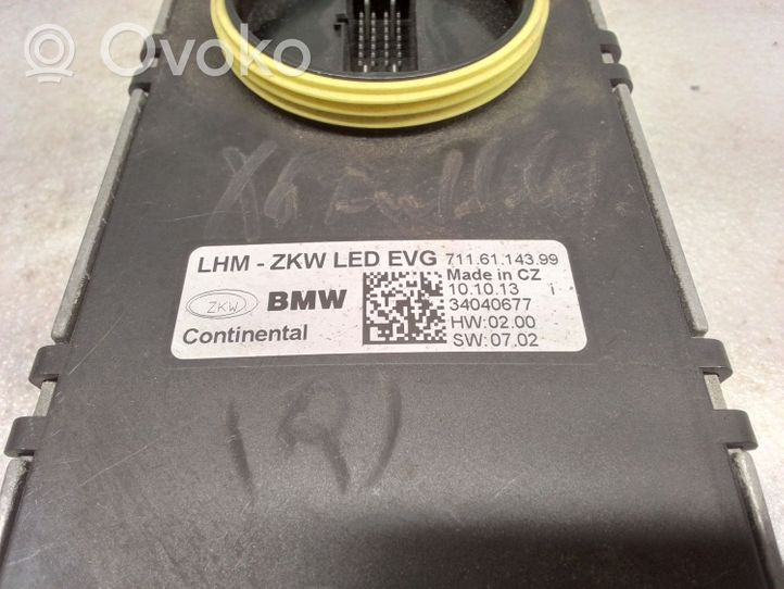 BMW 6 F12 F13 Moduł poziomowanie świateł Xenon 7116114399