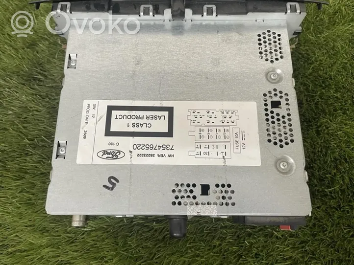 Ford Ka Radio/CD/DVD/GPS-pääyksikkö 7354765220