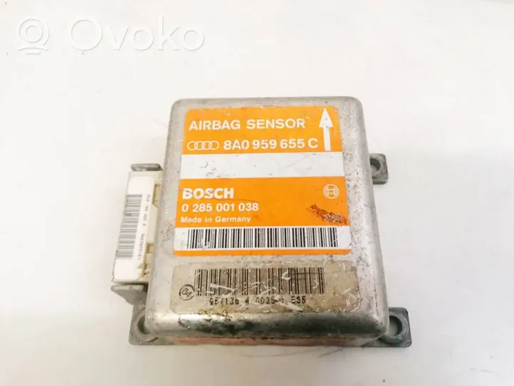 Audi A4 S4 B5 8D Centralina/modulo airbag 8A0959655C