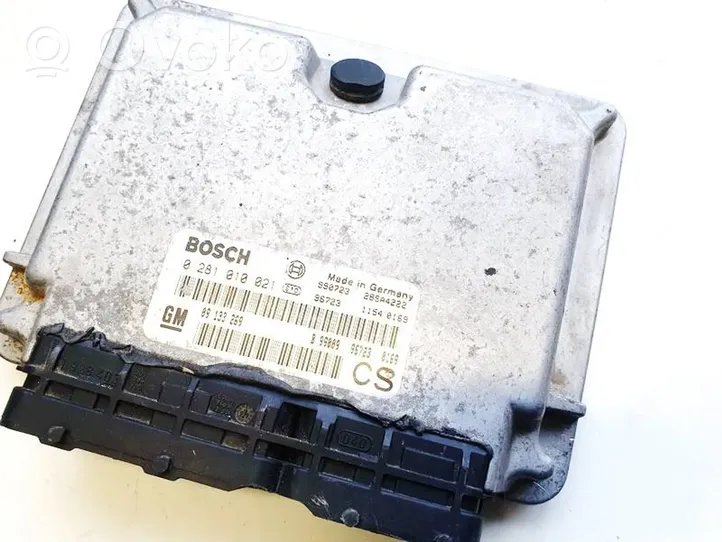 Opel Zafira A Sterownik / Moduł ECU 0281010021