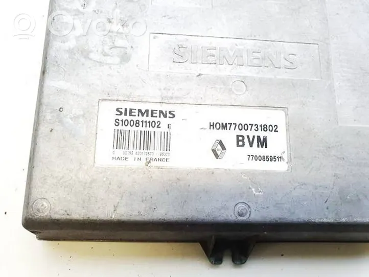 Renault 19 Sterownik / Moduł ECU 7700859511