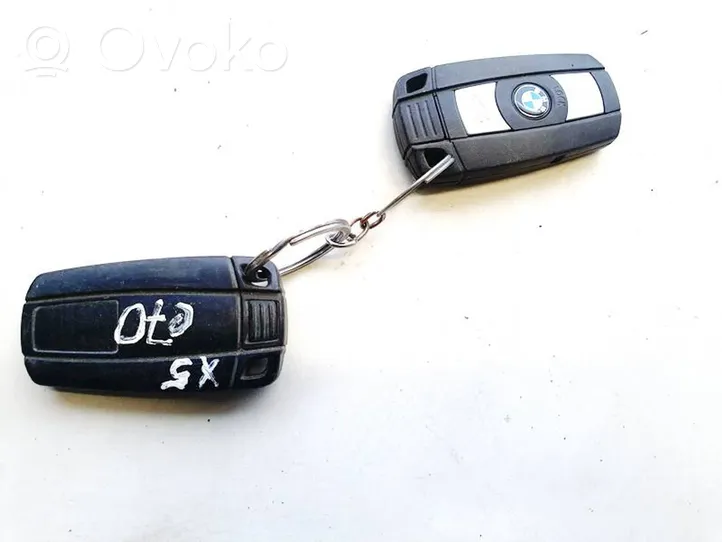 BMW X5 E70 Ignition key/card 698658502