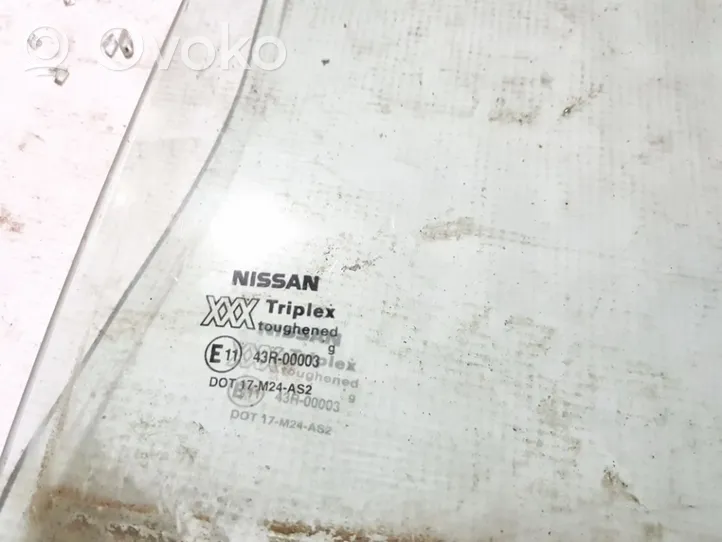 Nissan Primera Pagrindinis galinių durų stiklas 