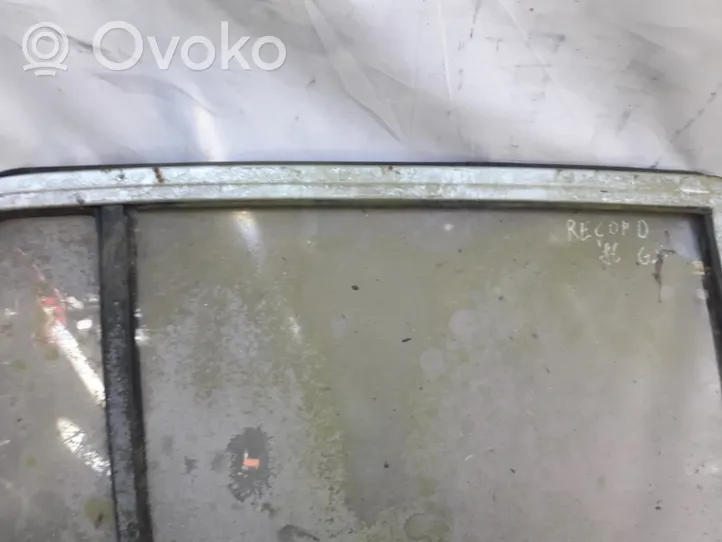 Opel Rekord E2 Rear door window glass 