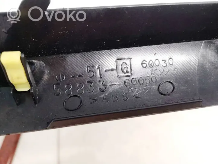 Toyota Land Cruiser (J100) Inne części wnętrza samochodu 5883360050