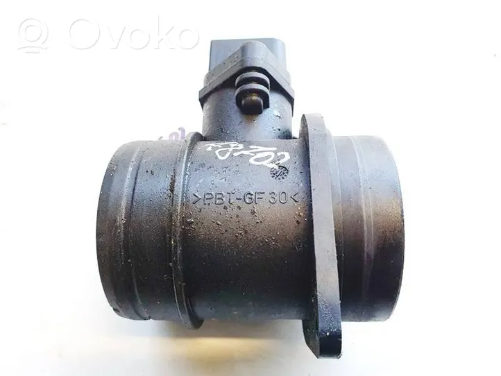 Volkswagen Polo IV 9N3 Mass air flow meter 0281002531