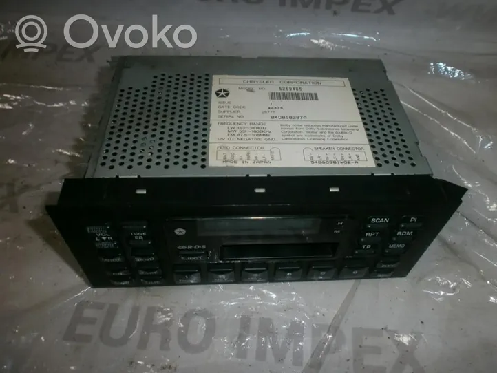 Chrysler Neon I Radio/CD/DVD/GPS-pääyksikkö 5269485