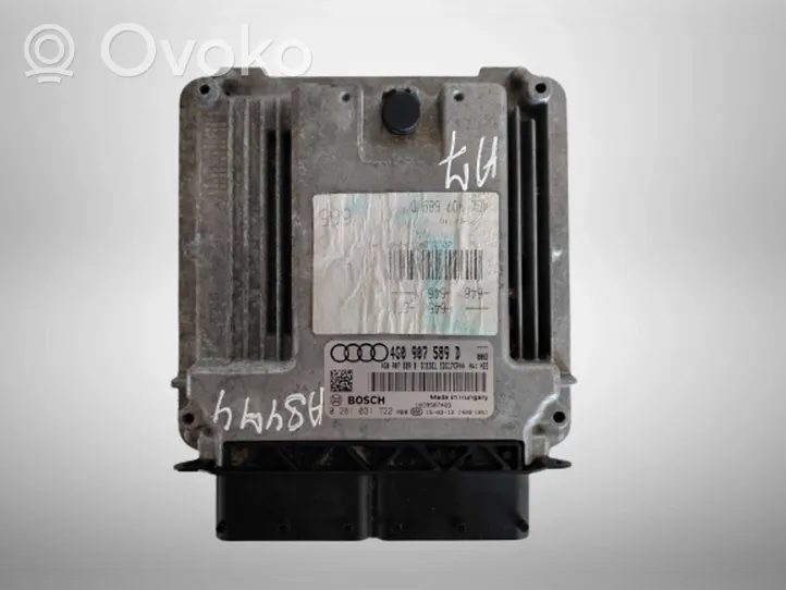 Audi A7 S7 4G Engine control unit/module 4G0907589D