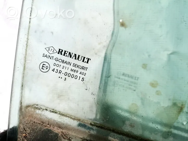 Renault Megane II Szyba drzwi tylnych 
