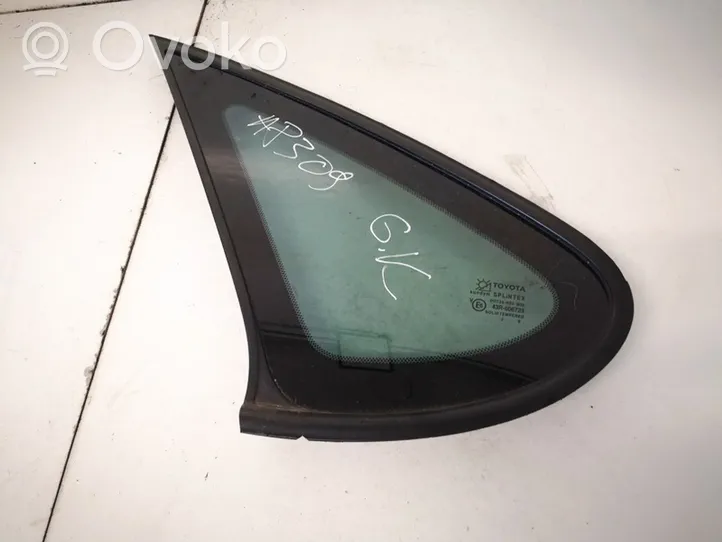 Toyota Avensis T220 Rear side window/glass 