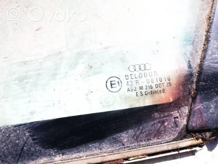 Audi 80 90 B3 Galinis šoninis kėbulo stiklas 