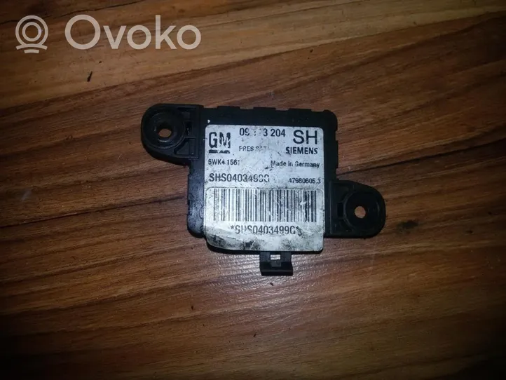 Opel Omega B1 Airbag deployment crash/impact sensor 09146053