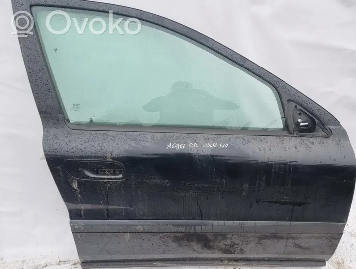 Volvo S60 Portiera anteriore juodos