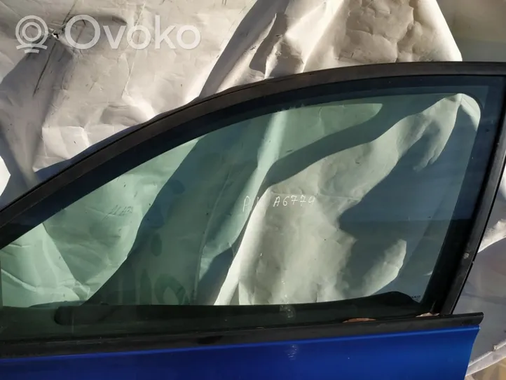 Renault Megane II Front door window glass four-door 