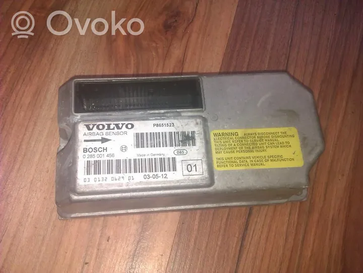 Volvo S60 Sterownik / Moduł Airbag 0285001456