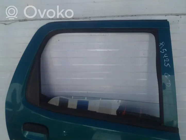 Subaru Justy Rear door window glass 