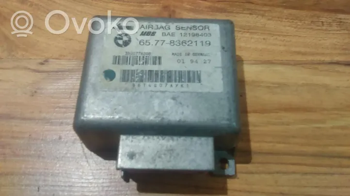 BMW 5 E34 Module de contrôle airbag 65778362119