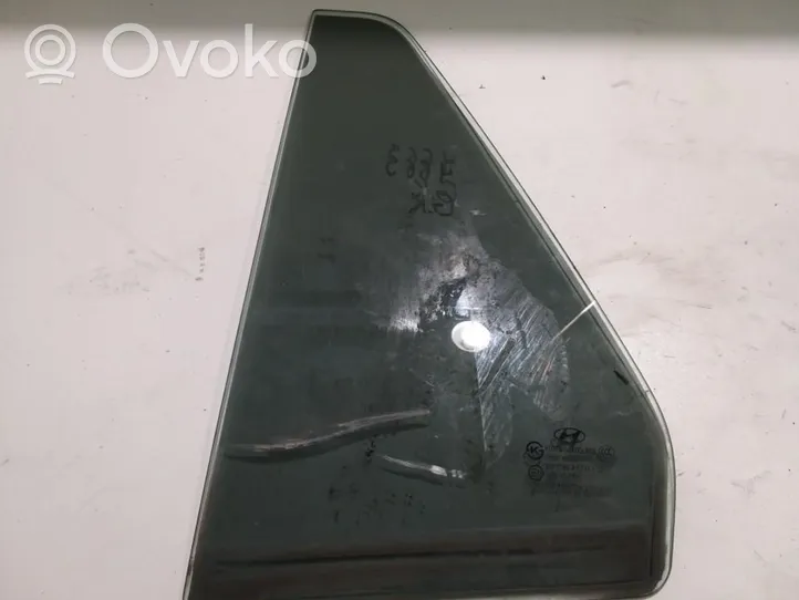 Hyundai Santa Fe Rear vent window glass 43R000382