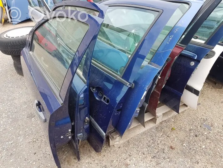 Renault Clio III Priekinės durys melynos
