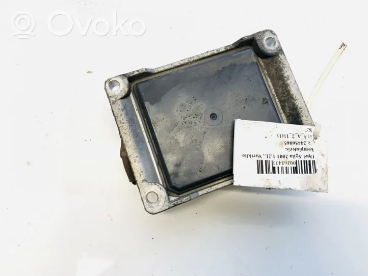 Opel Agila A Moottorin ohjainlaite/moduuli 24456865