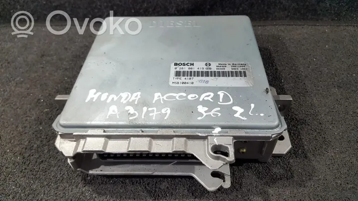 Honda Accord Calculateur moteur ECU 0281001419