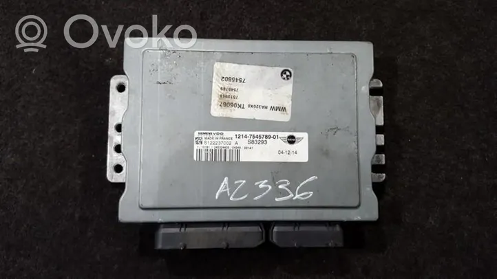 Mini One - Cooper R50 - 53 Sterownik / Moduł ECU 1214754578901