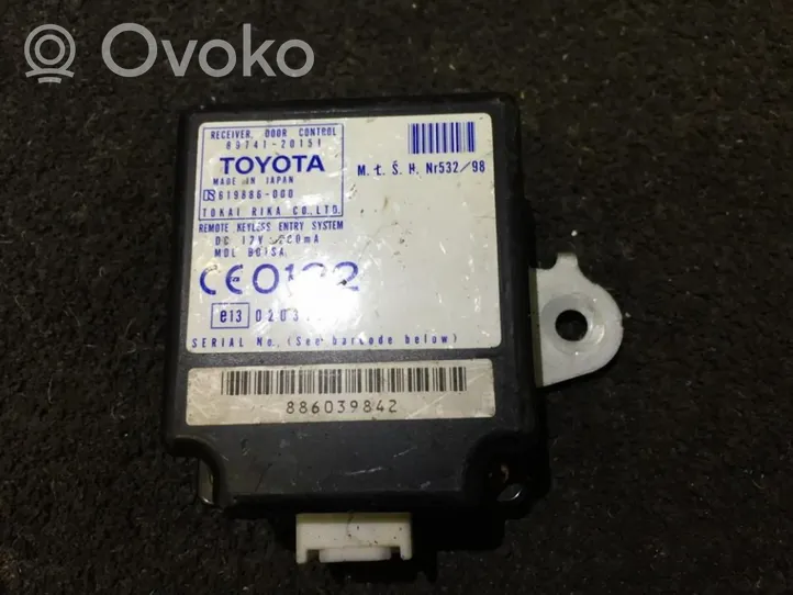 Toyota Celica T230 Oven ohjainlaite/moduuli 8974120151