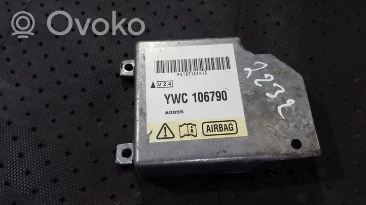 Rover 75 Module de contrôle airbag YWC106790