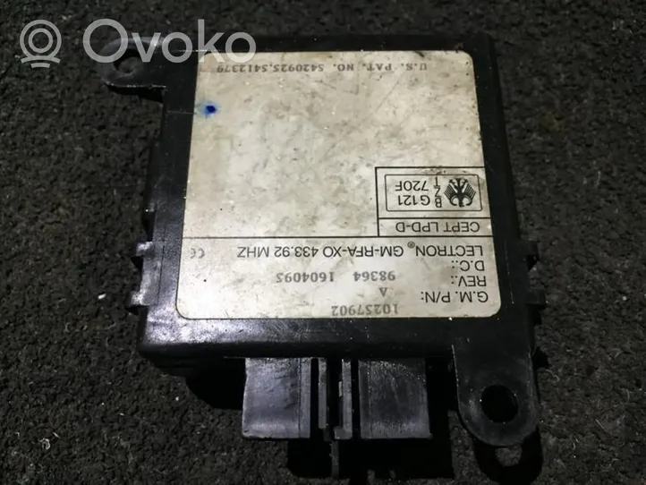 Opel Sintra Citu veidu vadības bloki / moduļi 10257902