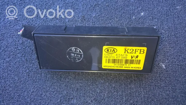 KIA Carens I Citu veidu vadības bloki / moduļi 0K2FB67580