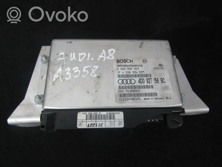 Audi A8 S8 D2 4D Module de contrôle de boîte de vitesses ECU 4d0927156bc