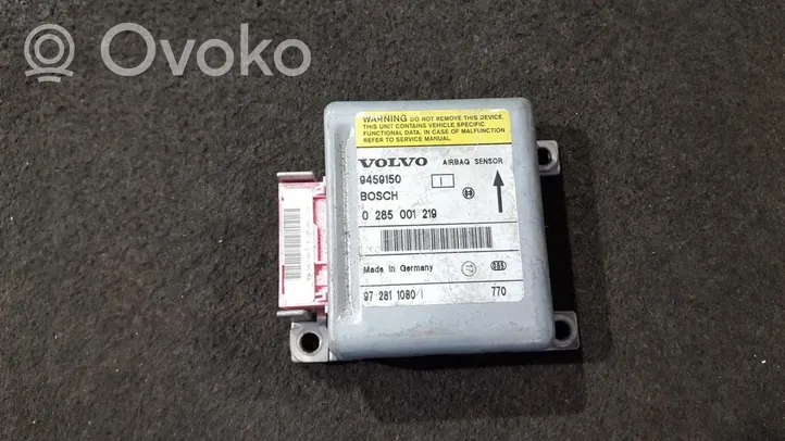Volvo S70  V70  V70 XC Turvatyynyn ohjainlaite/moduuli 9459150