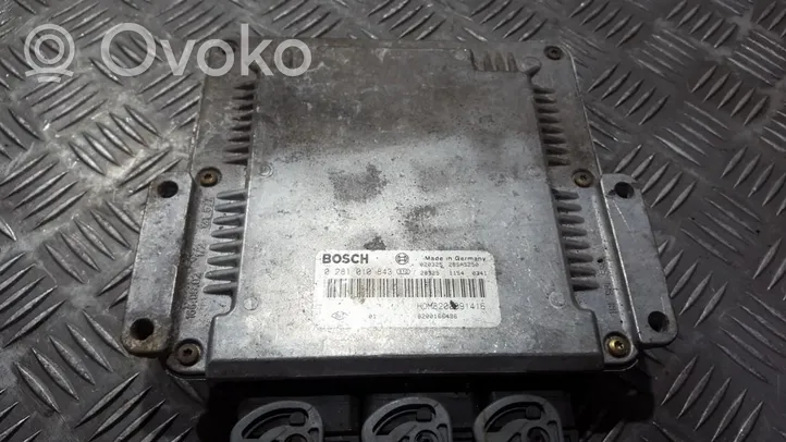 Renault Scenic I Sterownik / Moduł ECU 0281010843